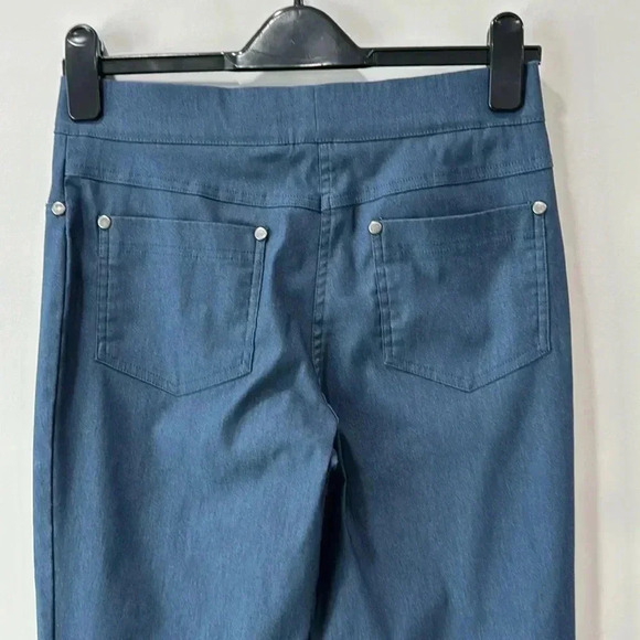 Blue 89th & Madison Pull On Pants with Back Pockets Size S - Picture 6 of 8